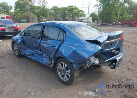 2011 Honda Civic Lx z USA, uszkodzony, nr VIN 2HGFA1F57BH539408